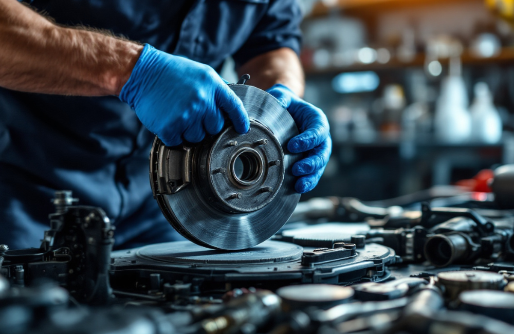 Brake and muffler repair at Detroit Muffler and Brakes – expert automotive service near Clyde’s Frame & Wheel in Detroit.